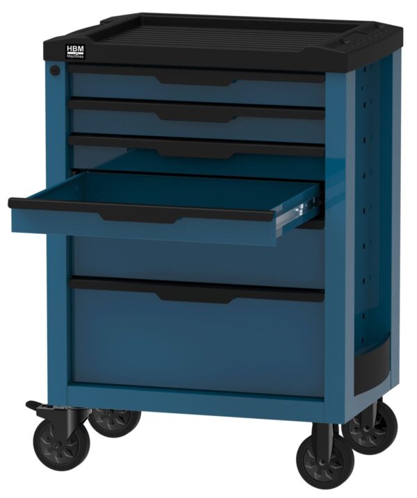 HBM gereedschapswagen 6 laden, 70,8 cm, blauw - Afbeelding 3
