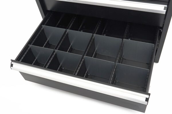 HBM 8 laden gereedschapskast 72 x 58 x 100 cm zwart - Afbeelding 20