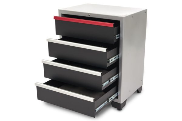 HBM 4 Laden Deluxe Professionele Gereedschapskast voor Werkplaatsinrichting - Afbeelding 4