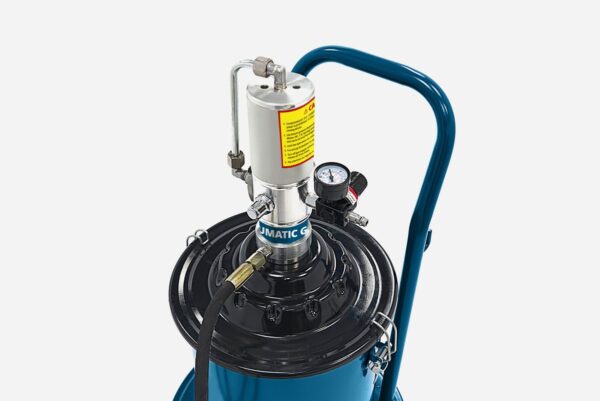 HBM 20 Liter Mobiele Pneumatische Vetpomp 300-400 Bar Persdruk - Image 6