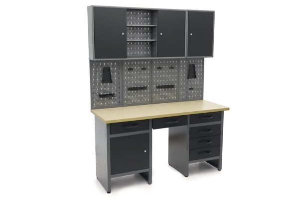 HBM Werkbank Met Deuren 160 x 60 x 200 cm - Image 5