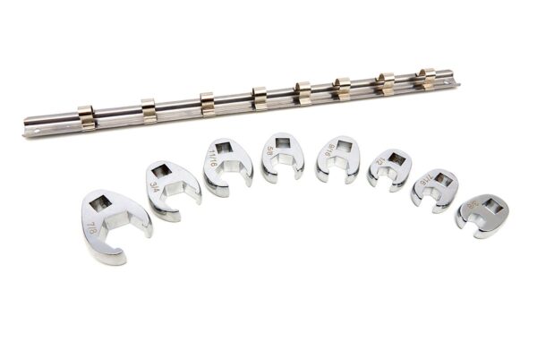 Stahlkaiser 8 Delige Kraaienpootsleutels INCH Met 3/8 inch Opname