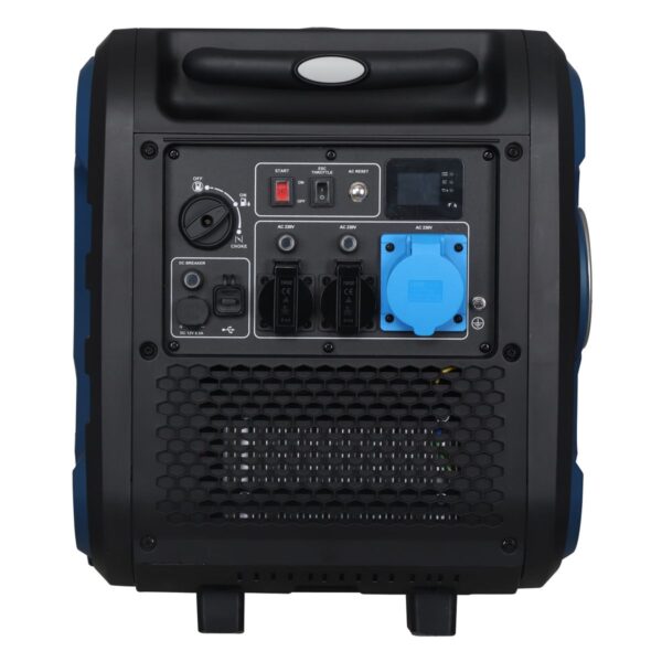 HBM inverter generator, aggregaat met 327 cc benzinemotor 230V 6500W - Afbeelding 3