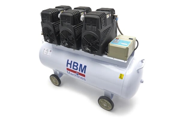HBM 6 PK - 150 Liter Low Noise Compressor - Model 2 - Afbeelding 6
