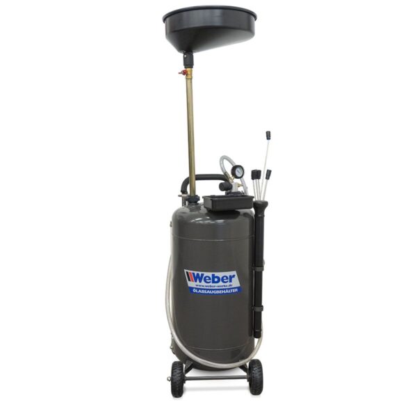 Weber olieopvangbak met zuigfunctie 85 L