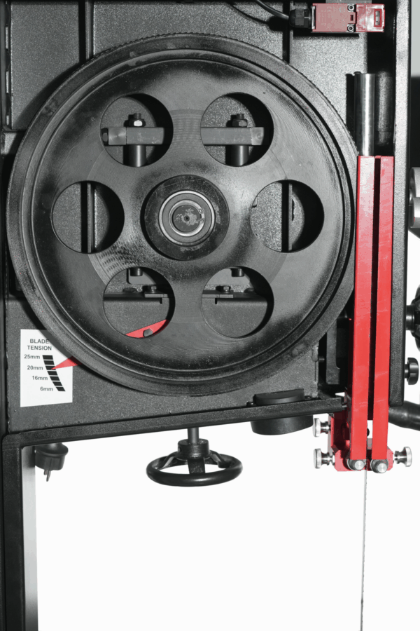 HBM houtlintzaagmachine Pro 16 inch 230V - Afbeelding 10