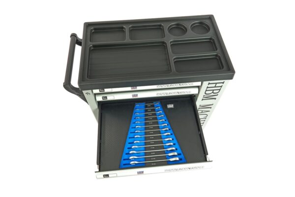 HBM premium gevulde gereedschapswagen met deur - 245-delig - Afbeelding 18