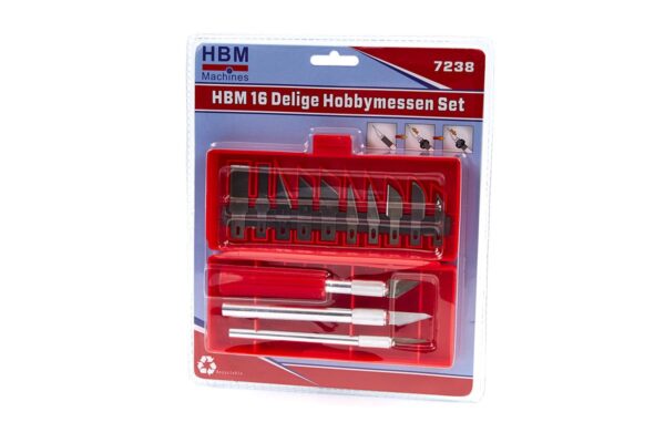 HBM 16 Delige Hobbymessen Set - Afbeelding 2
