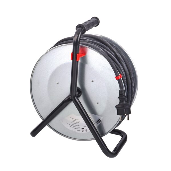 HBM 50 Meter Spatwaterdichte IP44 Stroomhaspel, Kabelhaspel 3 x 1,5 mm - Afbeelding 3