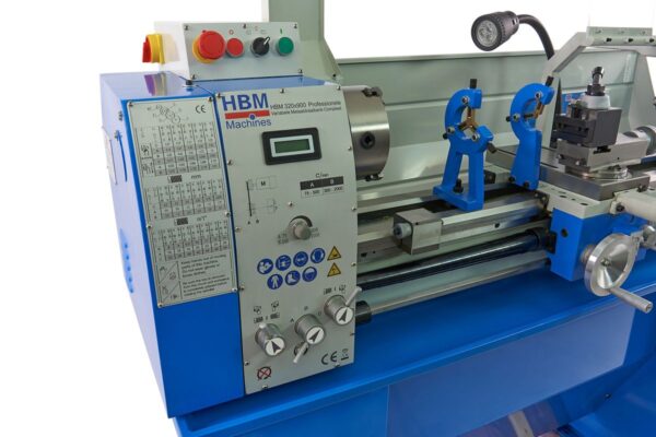 HBM 320 x 900 Professionele Variabele Metaaldraaibank Compleet - Bild 5