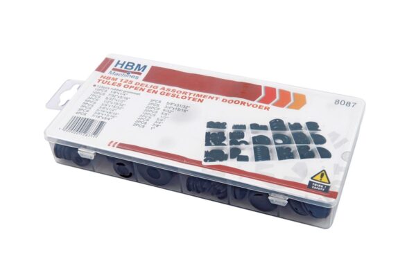 HBM 125 Delig Assortiment doorvoer tules open en gesloten - Afbeelding 3