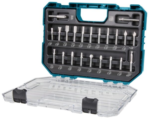 Makita freesset 8 mm, 22-delig, D-74784 - Afbeelding 5