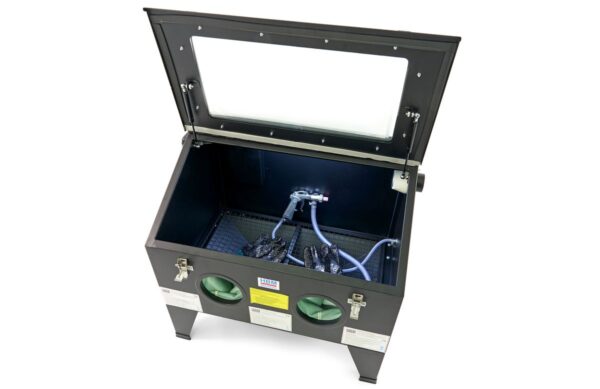 HBM SBC 190 Straalcabine, Voorlader Met Gasveren - Afbeelding 4