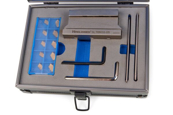 Harlingen Professionele 16mm Afsteekhouder met 2 en 3 mm Afsteekplaten - Image 2