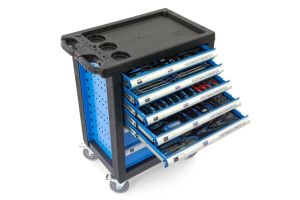 HBM Premium Gevulde gereedschapswagen - 196-delig - Afbeelding 3