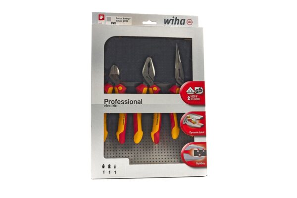 WIHA 3 Delige Industrial VDE Tangenset Model Z 99 0 09 - Afbeelding 16