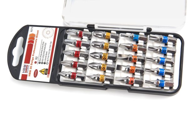 HBM 20 Delige Professionele Bitset - Afbeelding 3