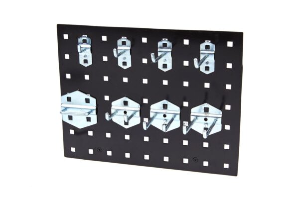 HBM 100 x 6 mm Dubbele Haak voor Gereedschapswand - Afbeelding 3