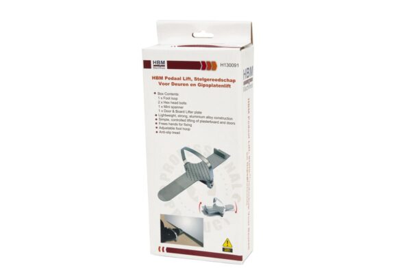 HBM Pedaal Lift, Stelgereedschap Voor Deuren en Gipsplatenlift - Afbeelding 6