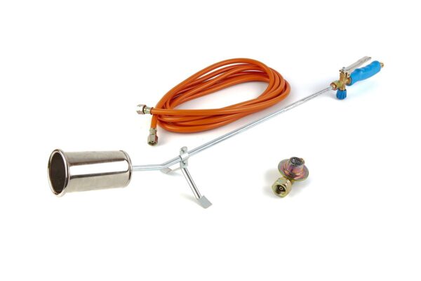 CFH Brander 60 mm, Incl slang 5 meter, drukregelaar, spaarvlamhendel