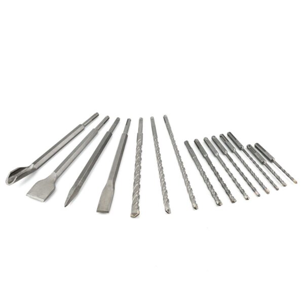 HBM SDS-Plus 2 snijder  betonborenset 11-delig - Afbeelding 5