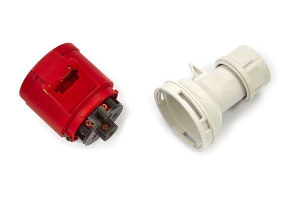 HBM Cee Form Contrastekker 400 Volt 32A, 5 Polig, 6h, IP44 - Afbeelding 2
