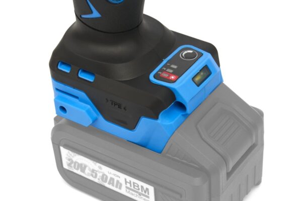 HBM accu slagmoersleutel, 1/2 inch, 1000 Nm, 20 Volt - Afbeelding 5