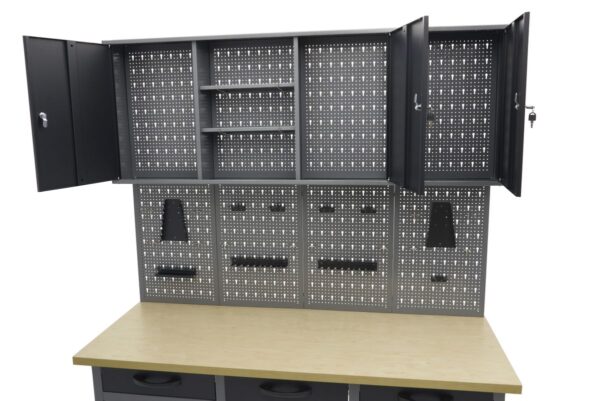 HBM Werkbank Met Deuren 160 x 60 x 200 cm - Image 9