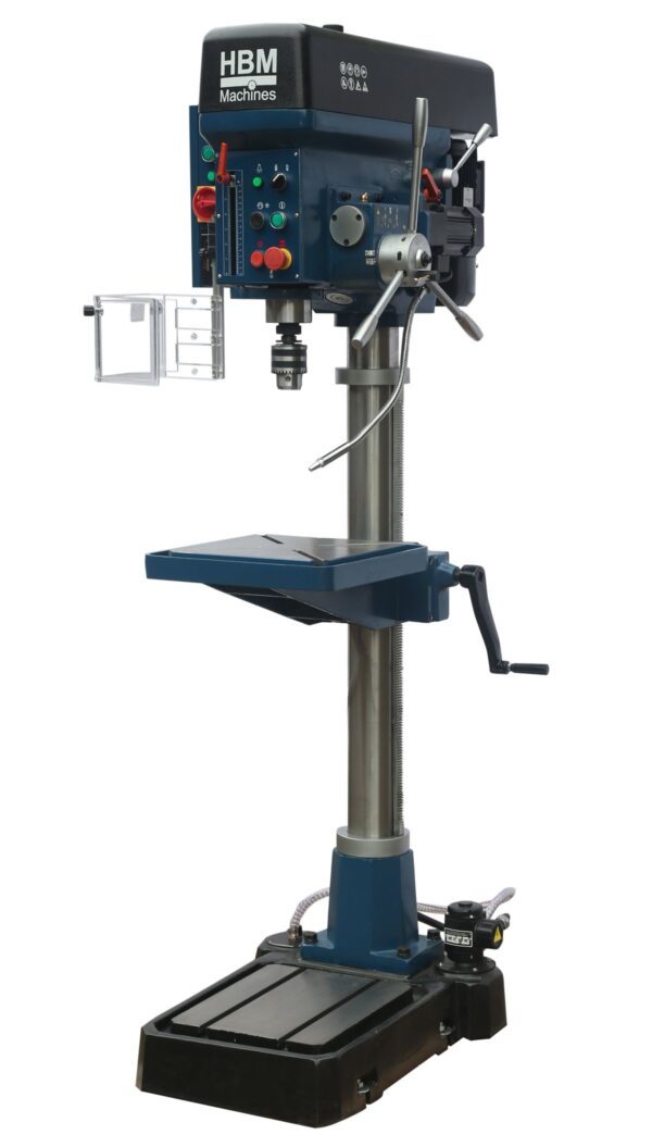 HBM industriële kolomboormachine deluxe 32 mm, 400 Volt
