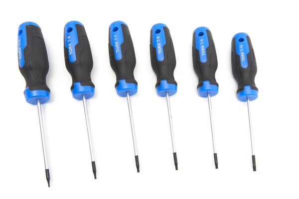 HBM 12 Delige Torx Schroevendraaierset in Stevige Opbergetui - Afbeelding 2