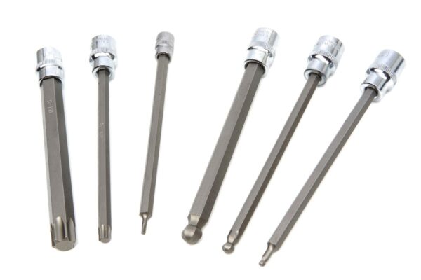 HBM 107 Delige Korte en Lange MM, INCH Inbus, Torx, Hex Doppenset - Afbeelding 6