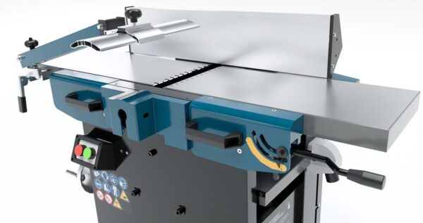 HBM vlak en vandiktebank met spiraalsnijkop 10 inch, 400 Volt - Afbeelding 4