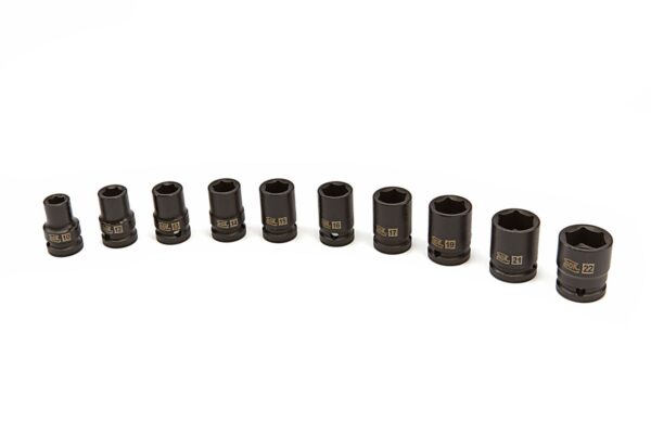AOK 10 delige 1/2 inch Krachtdoppenset - Afbeelding 2
