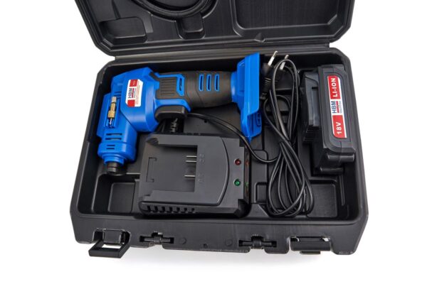 HBM 18 Volt Compressor op Accu met Toebehoren - Afbeelding 13