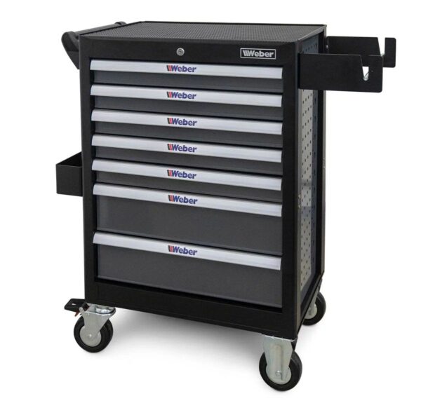 Weber Gevulde gereedschapswagen incl. papierrolhouder - 300-delig