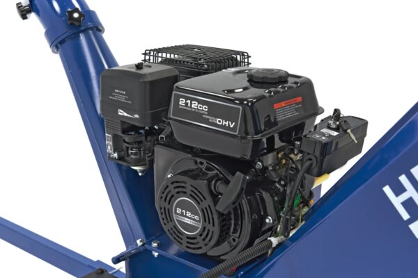 HBM Benzine hakselaar - houtversnipperaar 4 Takt 7 PK - 212 cc - Afbeelding 7