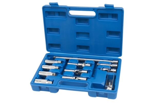 HBM 11 delig Bougiedoppenset Met 3/8 inch Opname