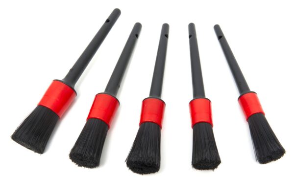 HBM 5 Delige Interieurkwastenset, Velgenkwasten voor Car Detailing