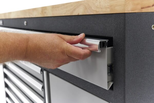 HBM 7 Laden 132 Cm. Professionele Gereedschapskast, Werkbank Met Deur voor Werkplaatsinrichting - Image 13