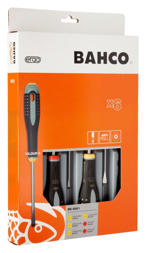 Bahco Schroevendraaierset 6-dlg BE-9881 - Afbeelding 3