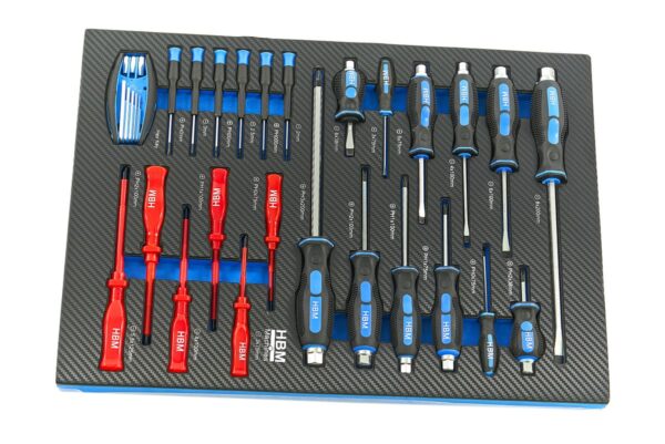 HBM Premium Gevulde gereedschapswagen - 154 Delig - Bild 16