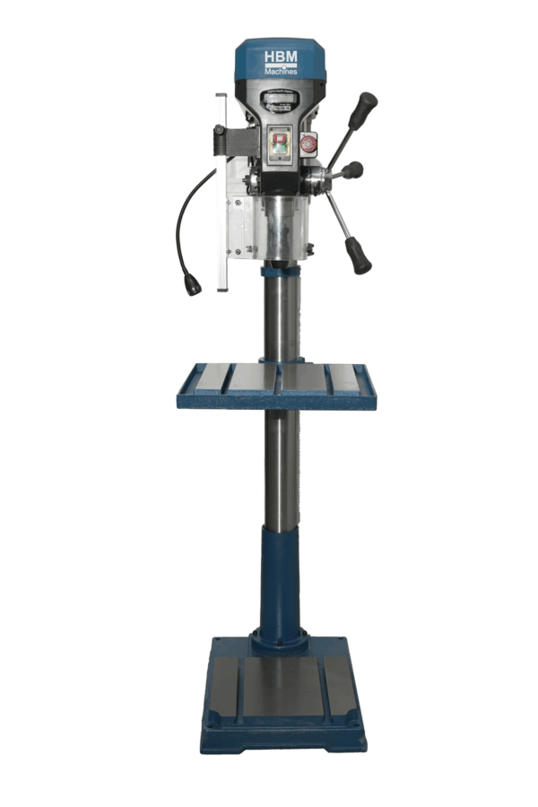 HBM 32 mm Kolomboormachine Vloermodel Met Digtale Uitlezing 230 Volt - Afbeelding 2