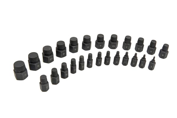 HBM multi-spline schroefextractorset 25-delig - Afbeelding 3