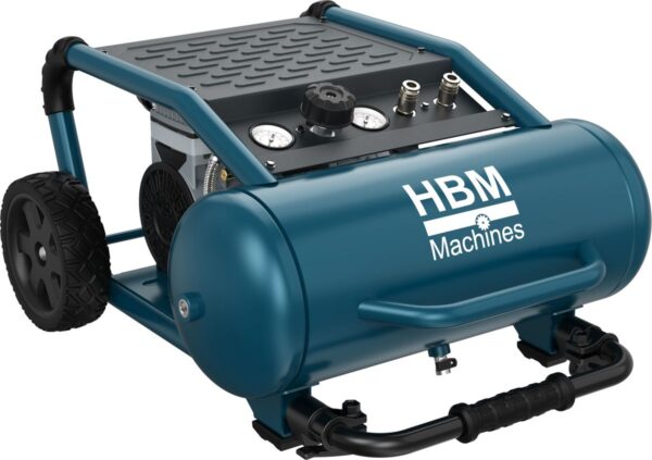HBM olievrije low noise compressor 19 liter - Afbeelding 3