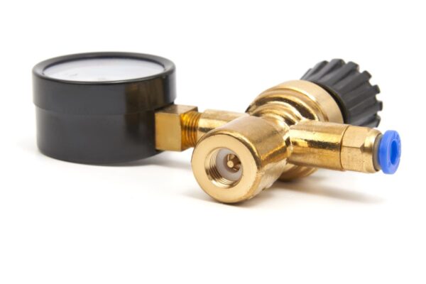 HBM Reduceerventiel inclusief manometer voor MIG-MAG Wegwerpfles - Afbeelding 4