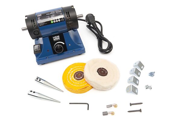 HBM mini polijstmachine 100 mm - Afbeelding 6