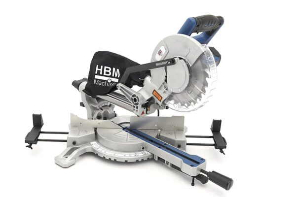 HBM 215 x 70 mm Radiaalzaag, Afkortzaag, Trekzaag met Laser - Afbeelding 5