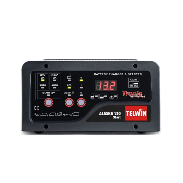 Telwin acculader Alaska 210 Start 130V 12-24V - Afbeelding 3