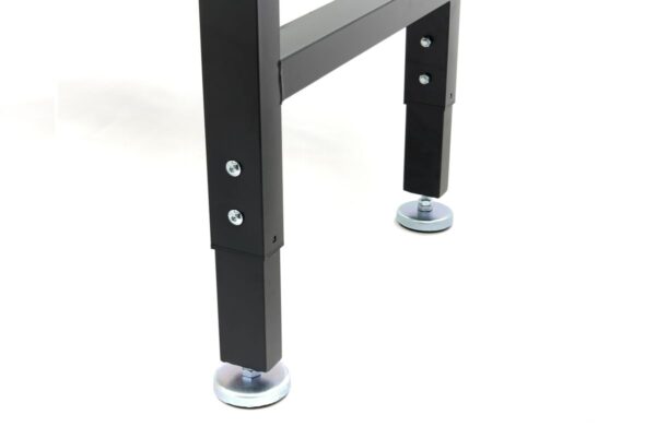 HBM 182 Cm. Professionele In Hoogte Verstelbare Werkbank Met Massief Houten Werkblad - Image 7