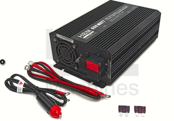 HBM Professionele 12 Volt – 230 Volt Zuivere Sinus Spanningsomvormers